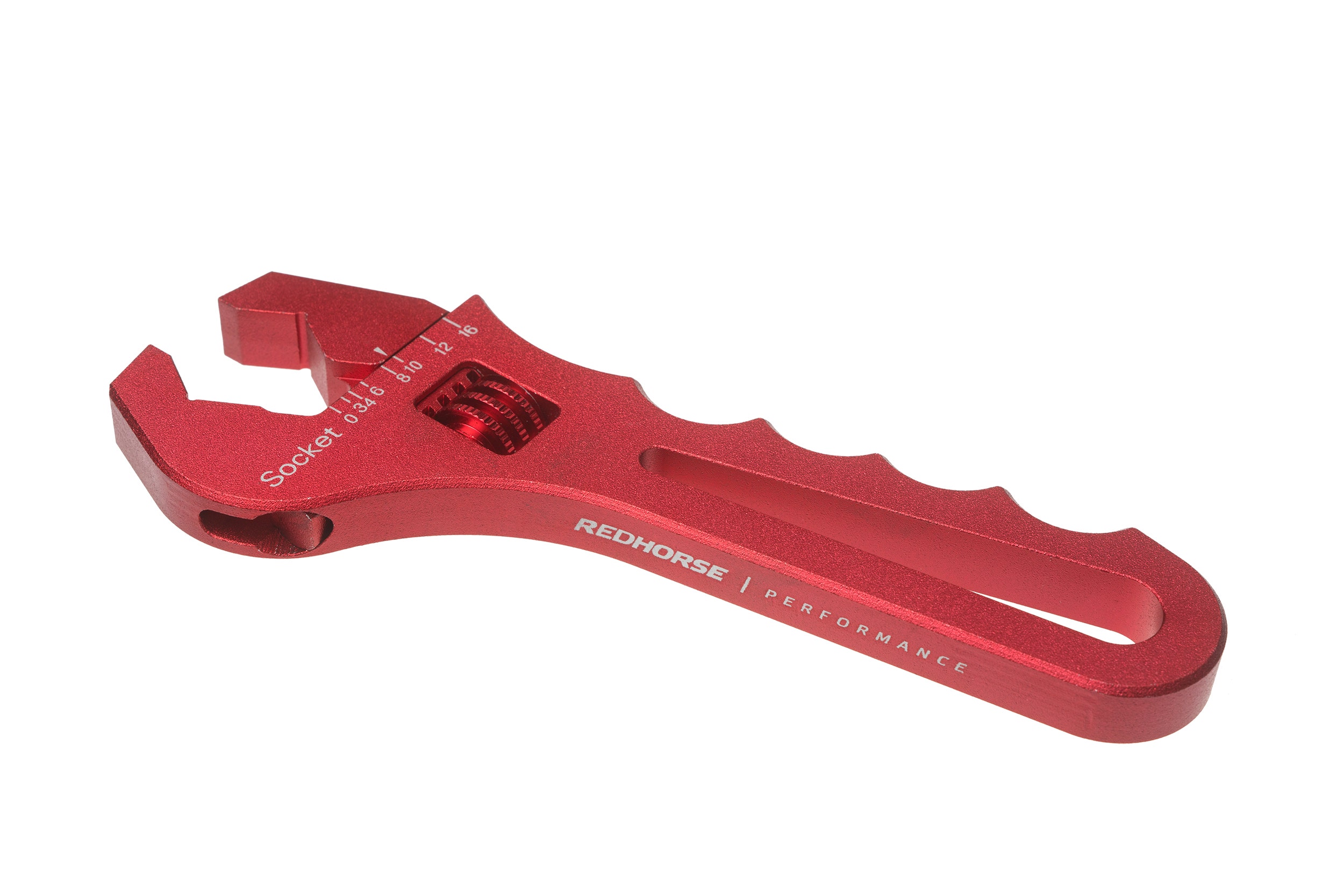 Redhorse Performance 5316-3 Adjustable Wrench (Red), 1 Pack   Adjustable Wrench