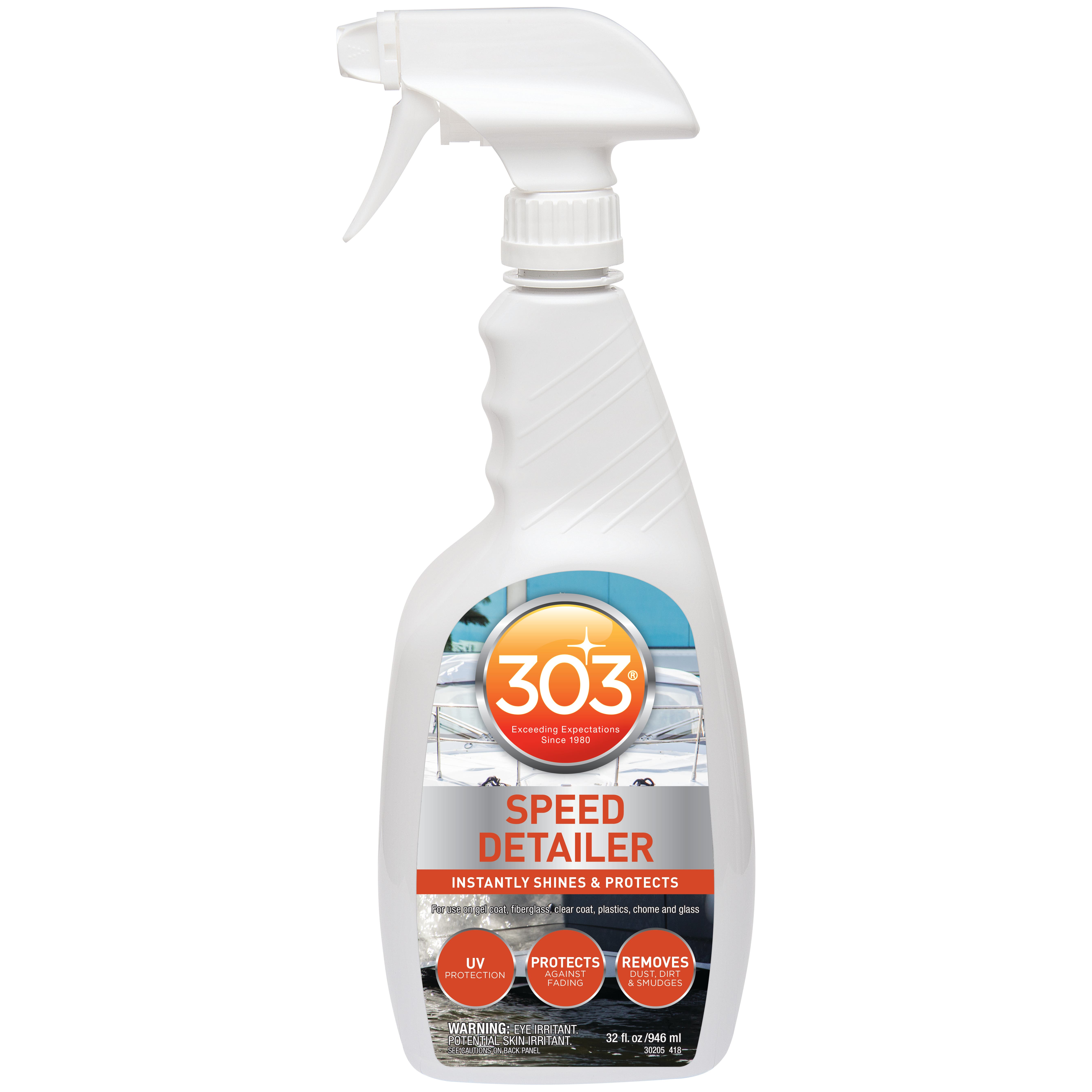 303 Marine Speed Detailer - Instantly Shines And Protects - Uv Protection -