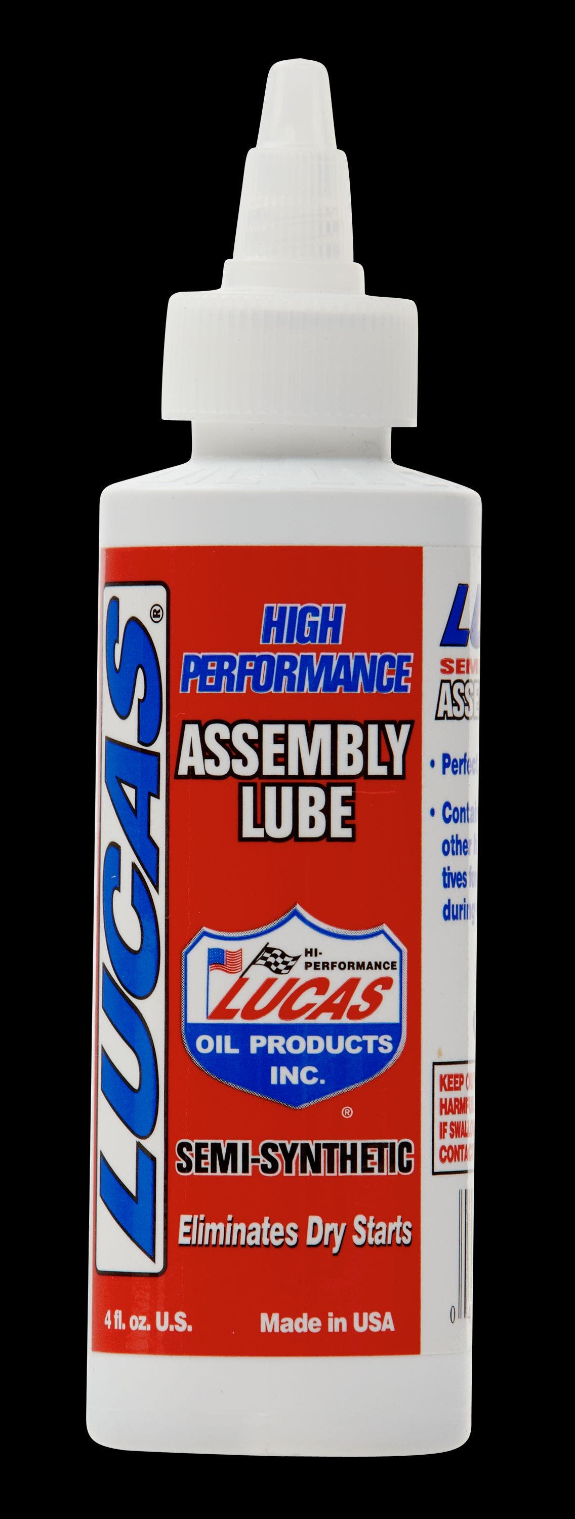 Lucas Oil 10152 Assembly Lube - 4 Oz, Multi-Colored Lucas Oil  Assembly Lube - 4