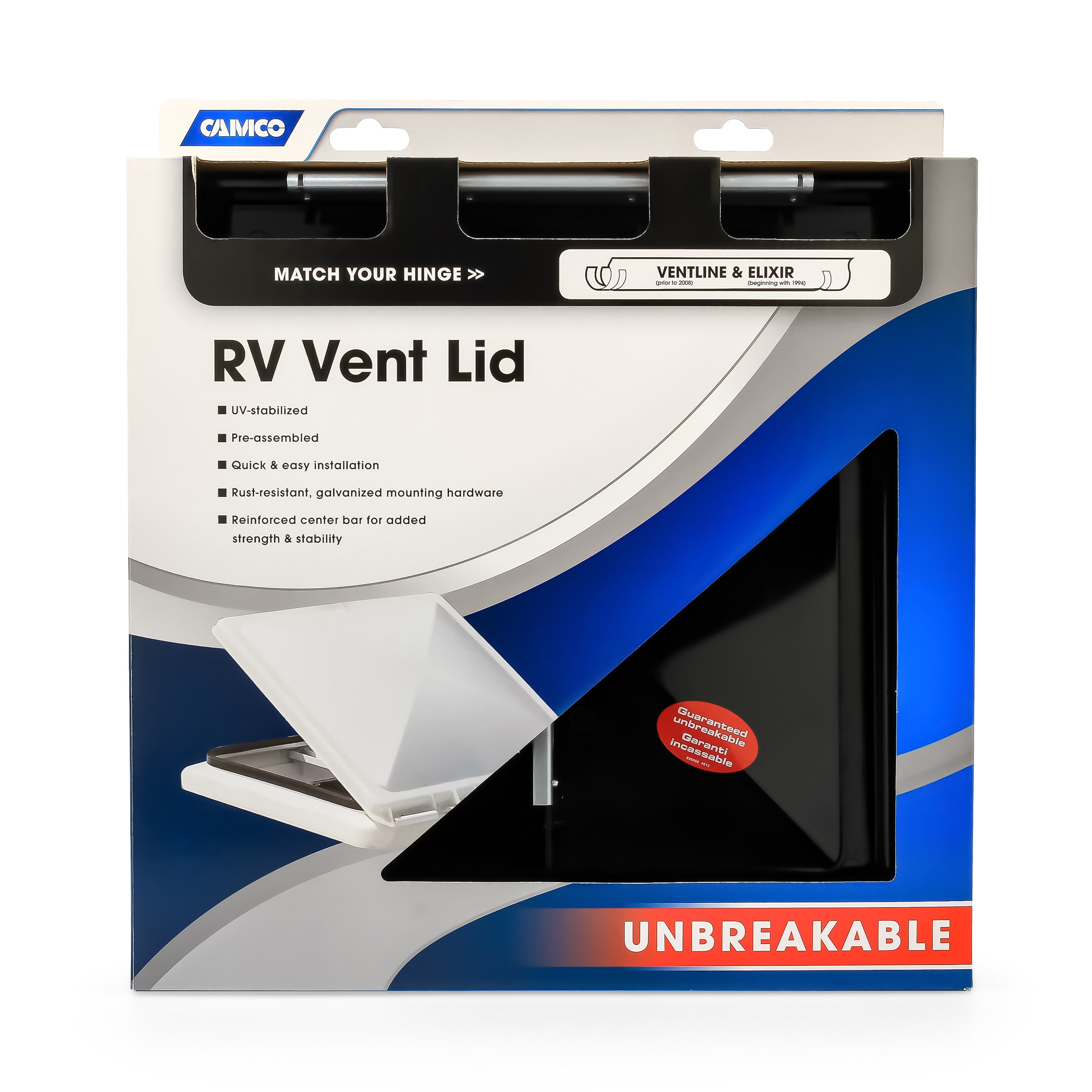 Camco 40178 Replacement Vent Lid (Ventline (Pre 2008) & Elixir (Since 1994)