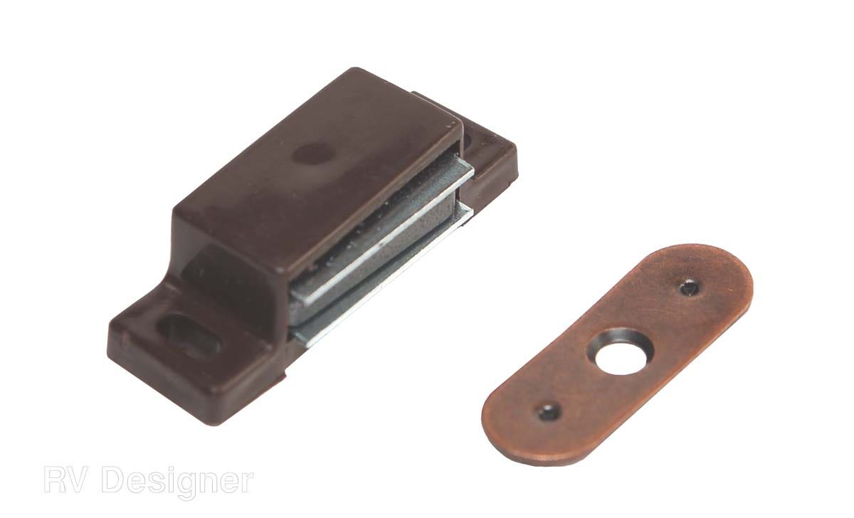 Rv Designer H213, Magnetic Catch With Flat Plate, Cabinet Hardware   Door Catch;