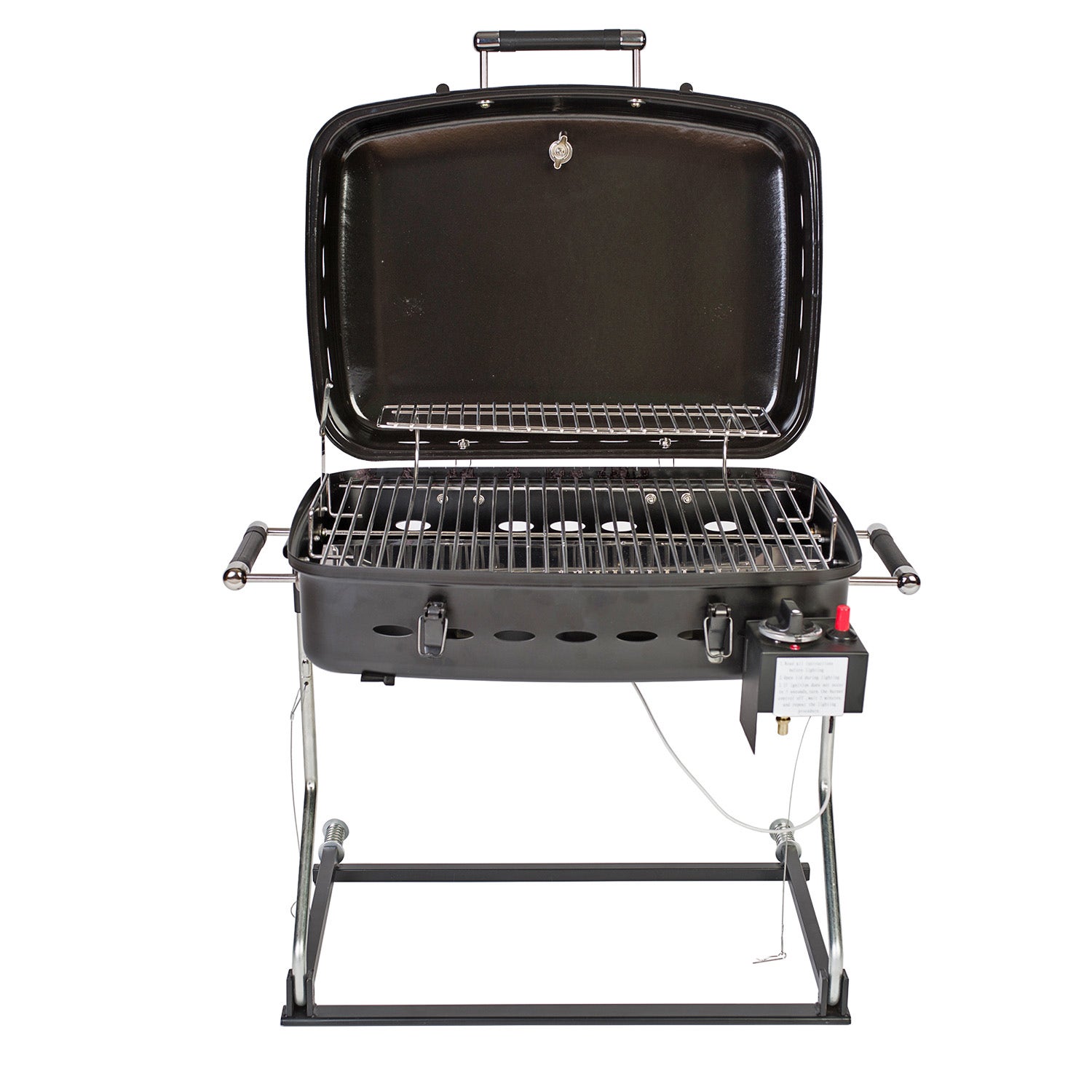 Grill Std  Blk W/O Adapter   Barbeque Grill  Type - Flame, Fuel Type - Propane,