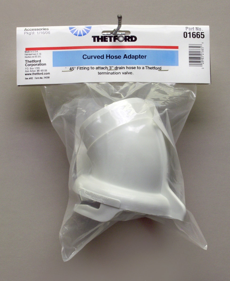 Thetford 01665 Curved Hose Adaptor   Curved Hose Adaptor