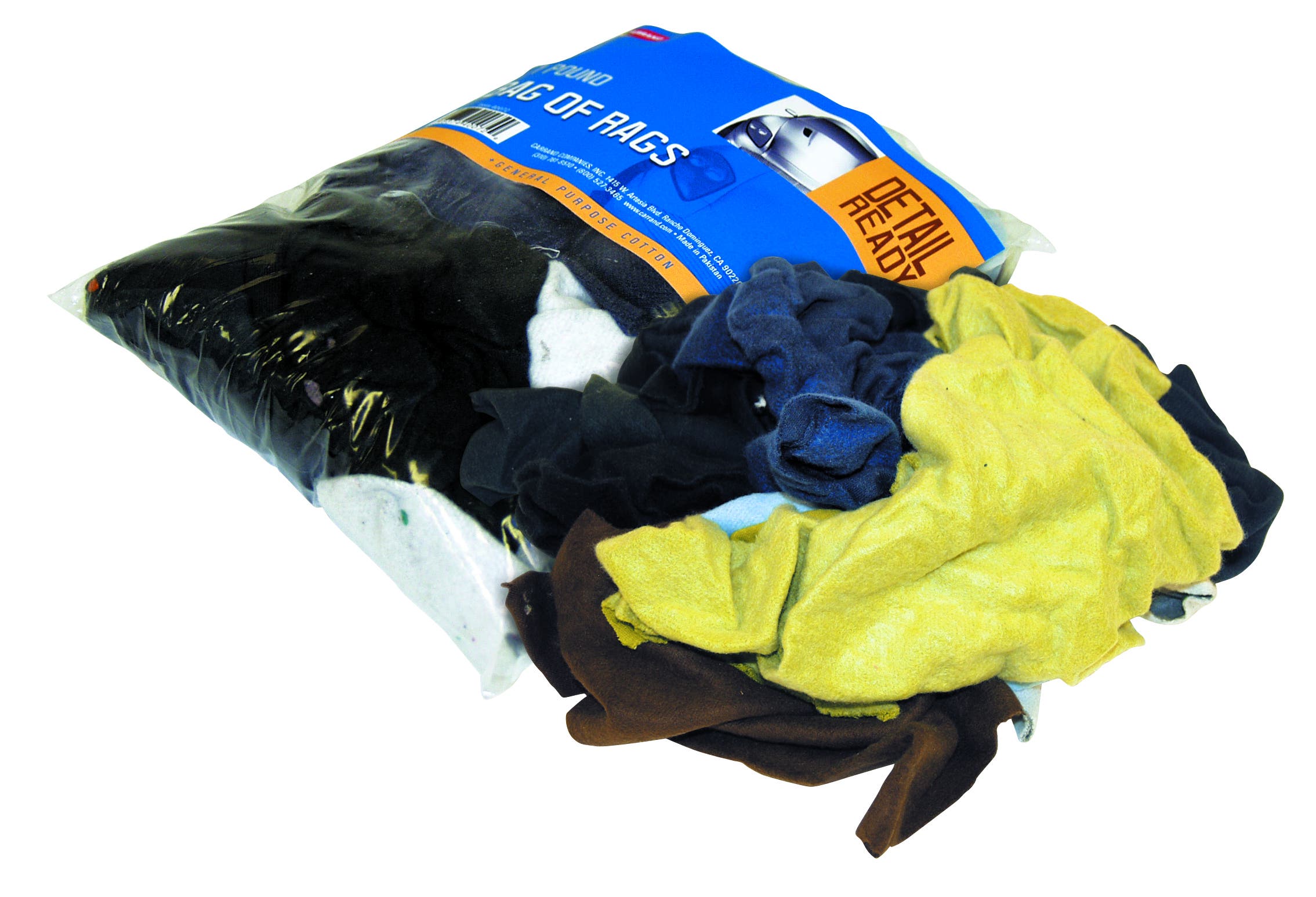 Carrand 40072 Bag Of Cleaning Rags, 1 Pound Bag   Multi Purpose Rag;
