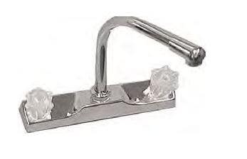 Lasalle Bristol 20380R143abx Chrome 8" Hi-Rise Center Deck Faucet   Faucet