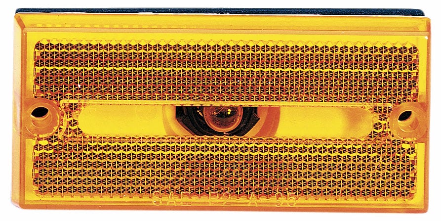 Peterson Manufacturing V132a Amber Rectangular Clearance/Side Marker Light  Mfg.