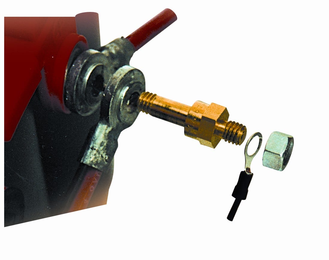 Wirthco 30500 Battery Doctor Double Cable Side Mount Terminal Battery Bolt