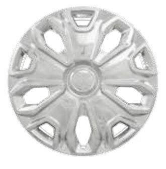 Wc 15-19 Transit Silv 16' 5 Y Spk Coast2coast  Wheel Cover  Diameter (In) - 16