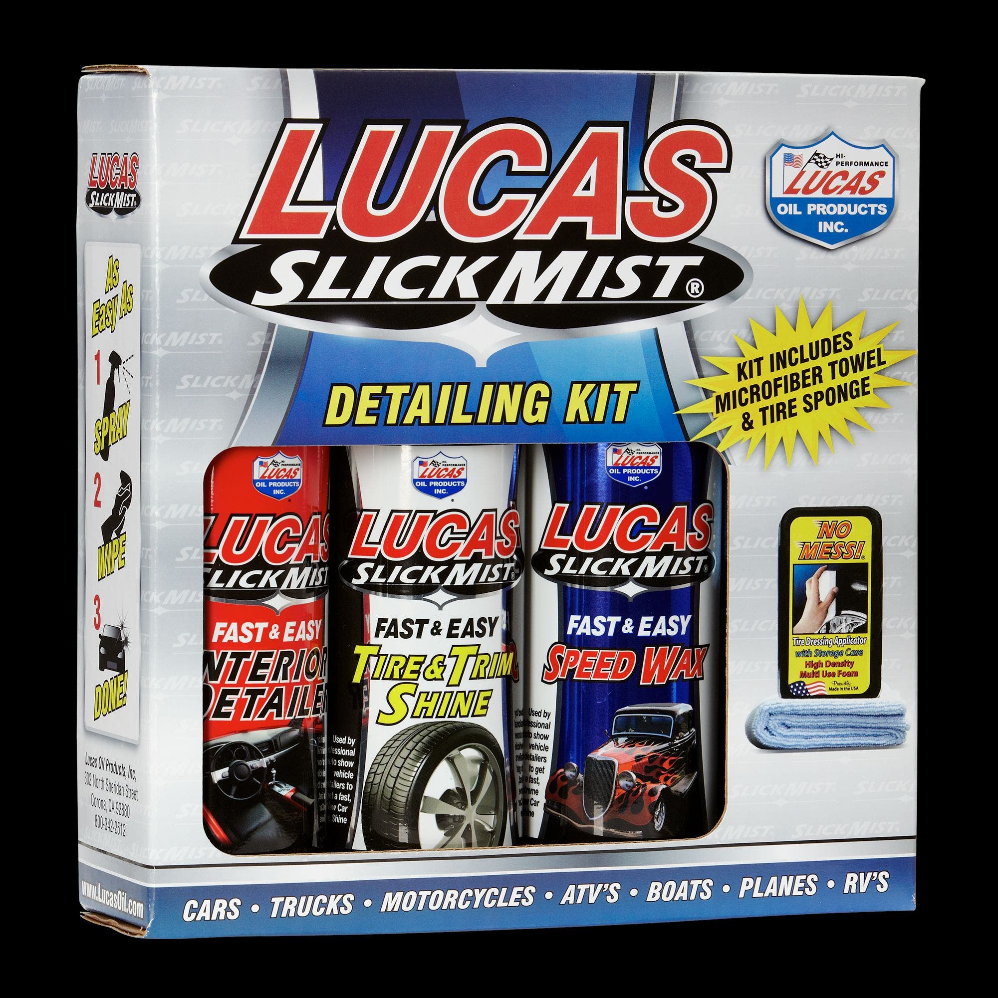 Lucas Oil 051-804 10558 Slick Mist Detail Kit, Others Lucas Oil 051-804  Slick