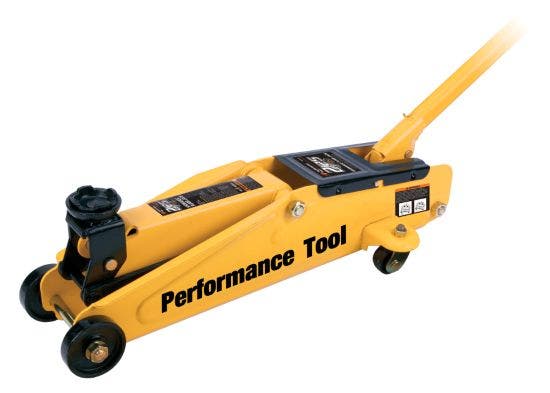 Performance Tool W1611 2.25 Ton (4,500 Lbs.) Capacity Trolley Jack With Case