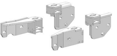 Pullrite 2336 20K Isr Superrail Mounting Kit  Isr Series Fifth Wheel Trailer