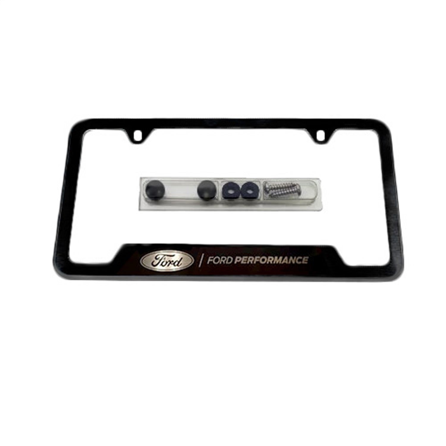 Ford Performance Parts M-1828-Ss304bk License Plate Frame   License Plate Frame
