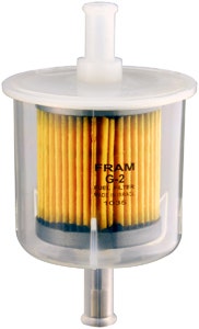 Fram Fuel Filter P/N:G2  Filter  Fuel Filter Extra Guard (R); Height (In) - 3.67