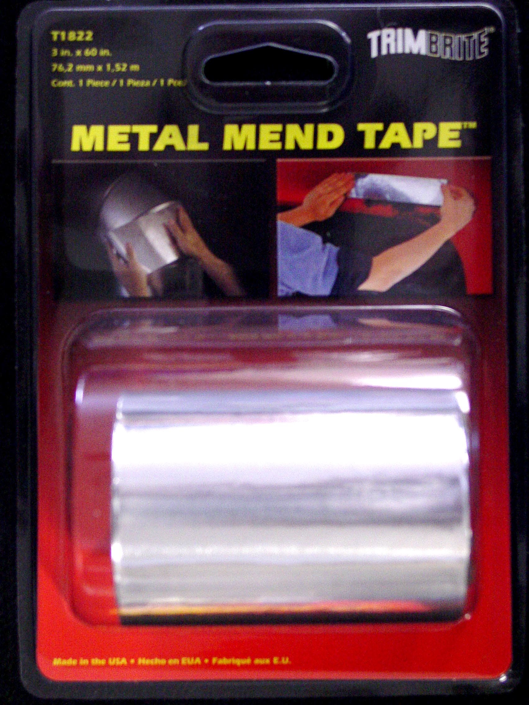 Trimbrite T1822 3 X 60 Metal Mend   Multi Purpose Tape Metal Mend Tape (Tm);