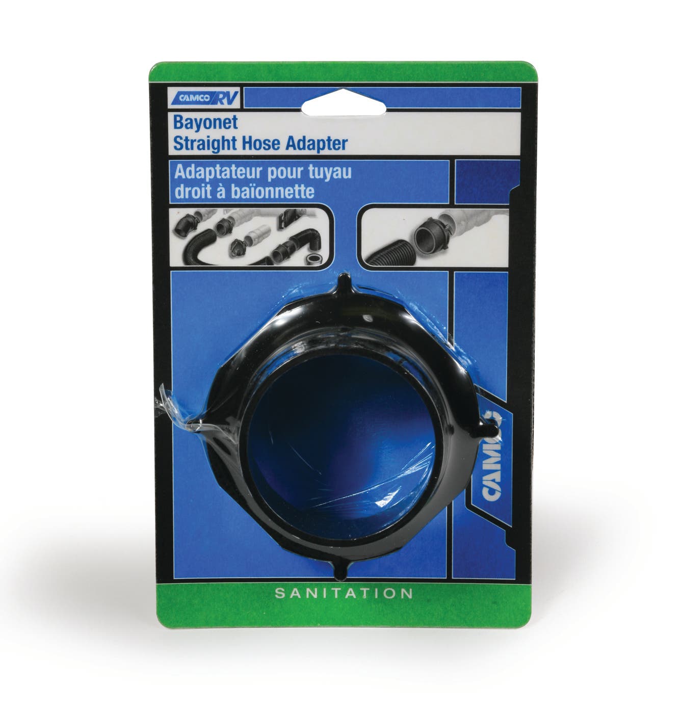 United States Hdw Rv309b Rv-309B Straight Hose Adapter, 3"   Sewer Hose