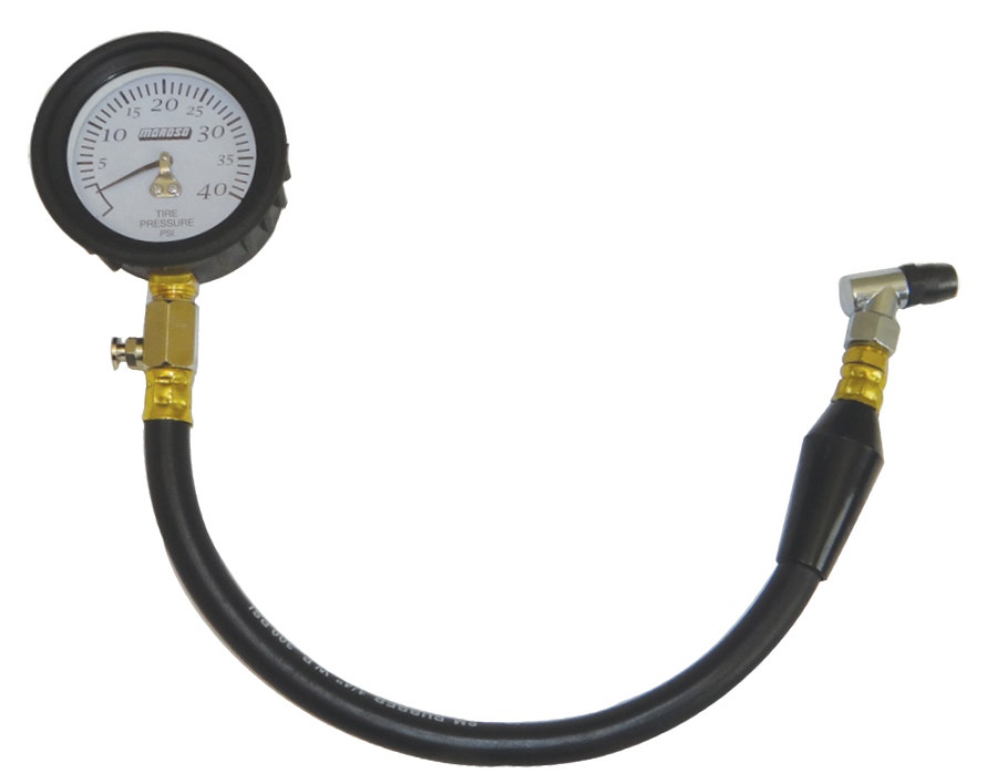 Moroso 89593 Garage Series Tire Pressure Gauge, 0-40 Psi Range  Garage Tire