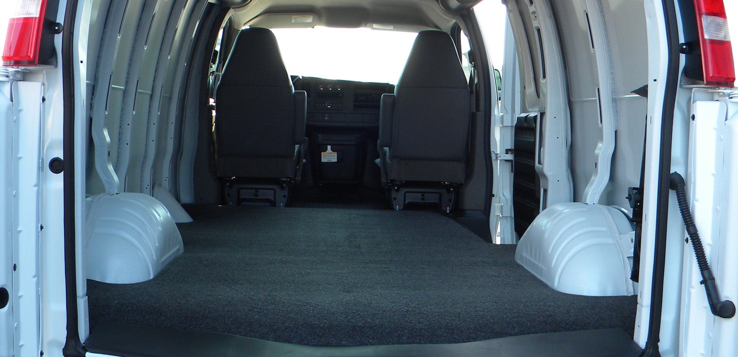 Bedrug Vrg96x Vanrug Cargo Mat Bed Rug  Cargo Area Liner Vanrug; Color - Dark