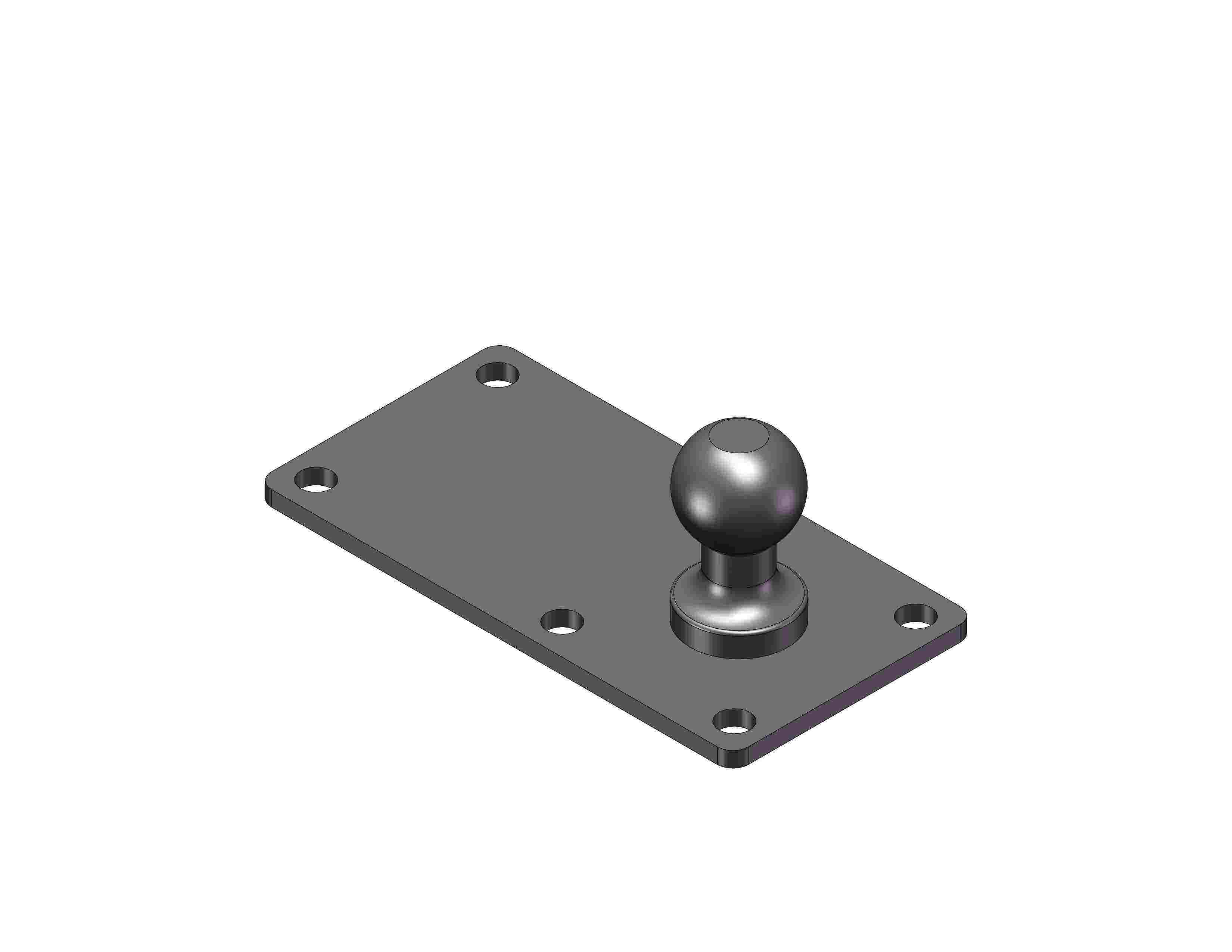 Husky 34842 Tongue Ball Plate   Tongue Ball Plate