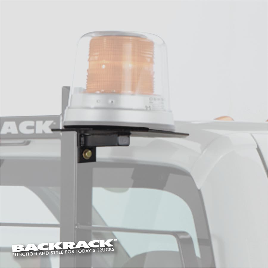 Backrack 91003 Utility Light Bracket Back Rack  Headache Rack Light Mount; Used