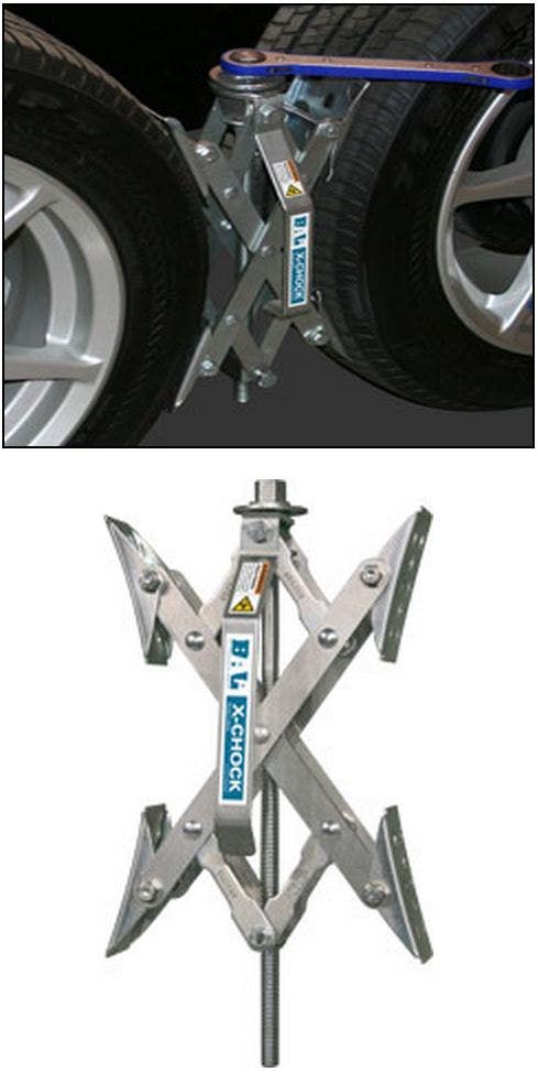 1Pr X-Chock Tire Locking 1Pr X-Chock Tire Locking