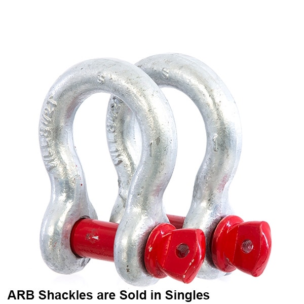 Arb Arb2016 Arb Recovery Bow Shackles 25Mm 8.5T Rated Type S Arb Recovery Bow