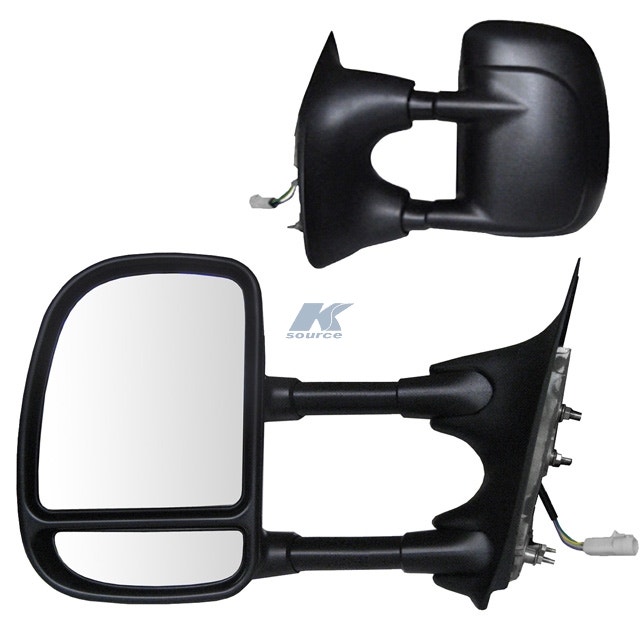 Fit System Towing Mirror Pair For Ford F250/F350/F450/F550 Super Duty Pick-Up,