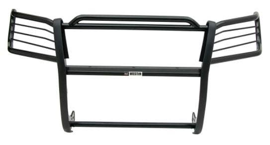 Westin 40-1605 Sportsman Tough Black Powdercoat Finish Steel Grille Guard - 1