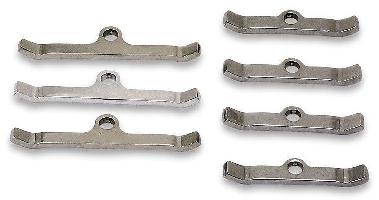 Moroso 68516 Chrome Valve Cover Hold-Down Tabs - Set Of 7  Performance  Valve
