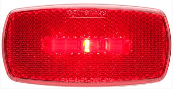 Optronics Mcl0032rbs Led Surface Mount Marker/Clearance Light (Red)   Led