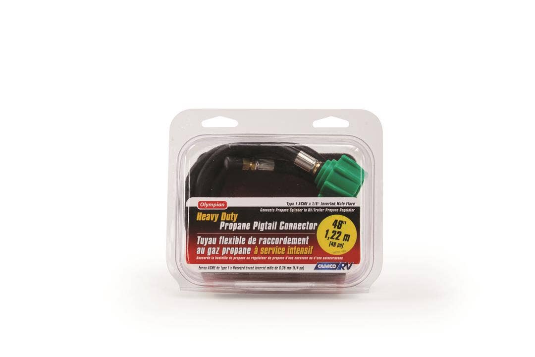 Pigtail Lp Hose Conn  48'   Propane Hose; Length - 4 Feet, Compatibility -