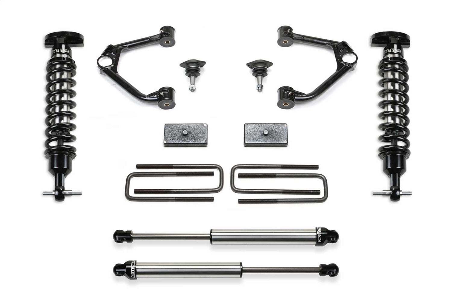 Fabtech K1126dl Budget Lift System W/Shock Fits 19-23 Sierra 1500 Silverado 1500