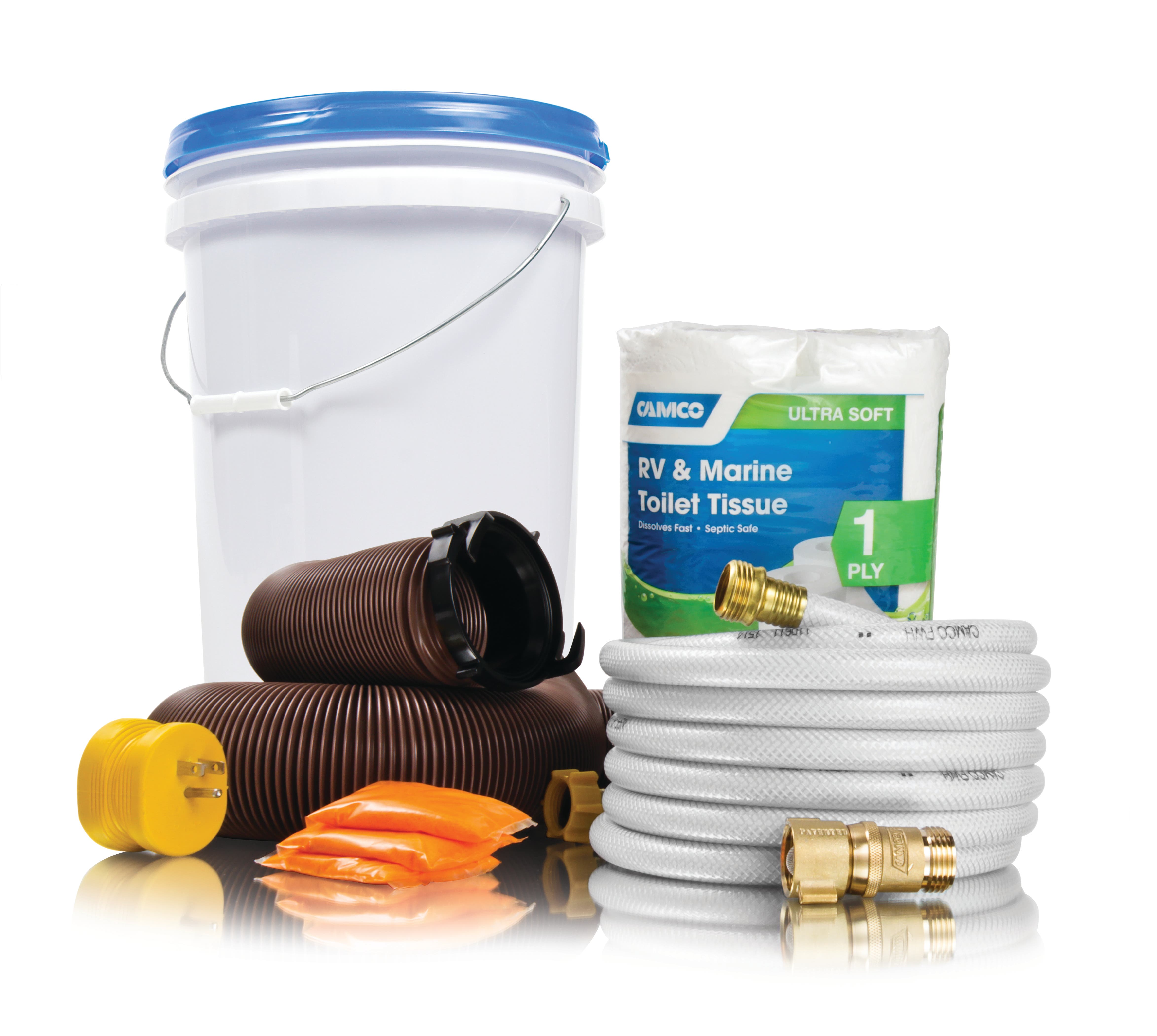 Camco 44746 Starter Kit Bucket - Vii   Rv Start Up Kit Starter Kit;