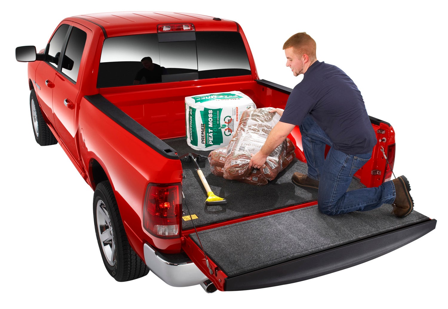 Bedrug Bmq04sbs Bedrug Floor Truck Bed Mat Fits 04-14 F-150 Mark Lt Bed Rug  Bed