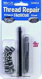 Helicoil 5546-8 M8 X 1.25 Metric Coarse Thread Repair Kit   M8 X 1.25 Metric