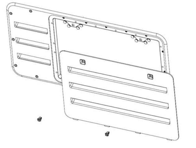Norcold 628073Bw 32" X 16" Outside Vent Door  628073Bw 32  X 16  Outside Vent