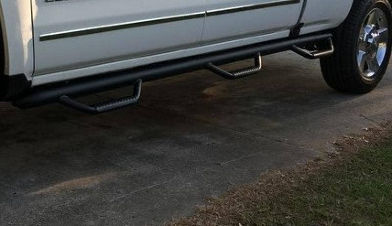 N-Fab F17124cc-6-Tx Wheel To Wheel Nerf Step Bar W/Bed Access   Nerf Bar - Truck