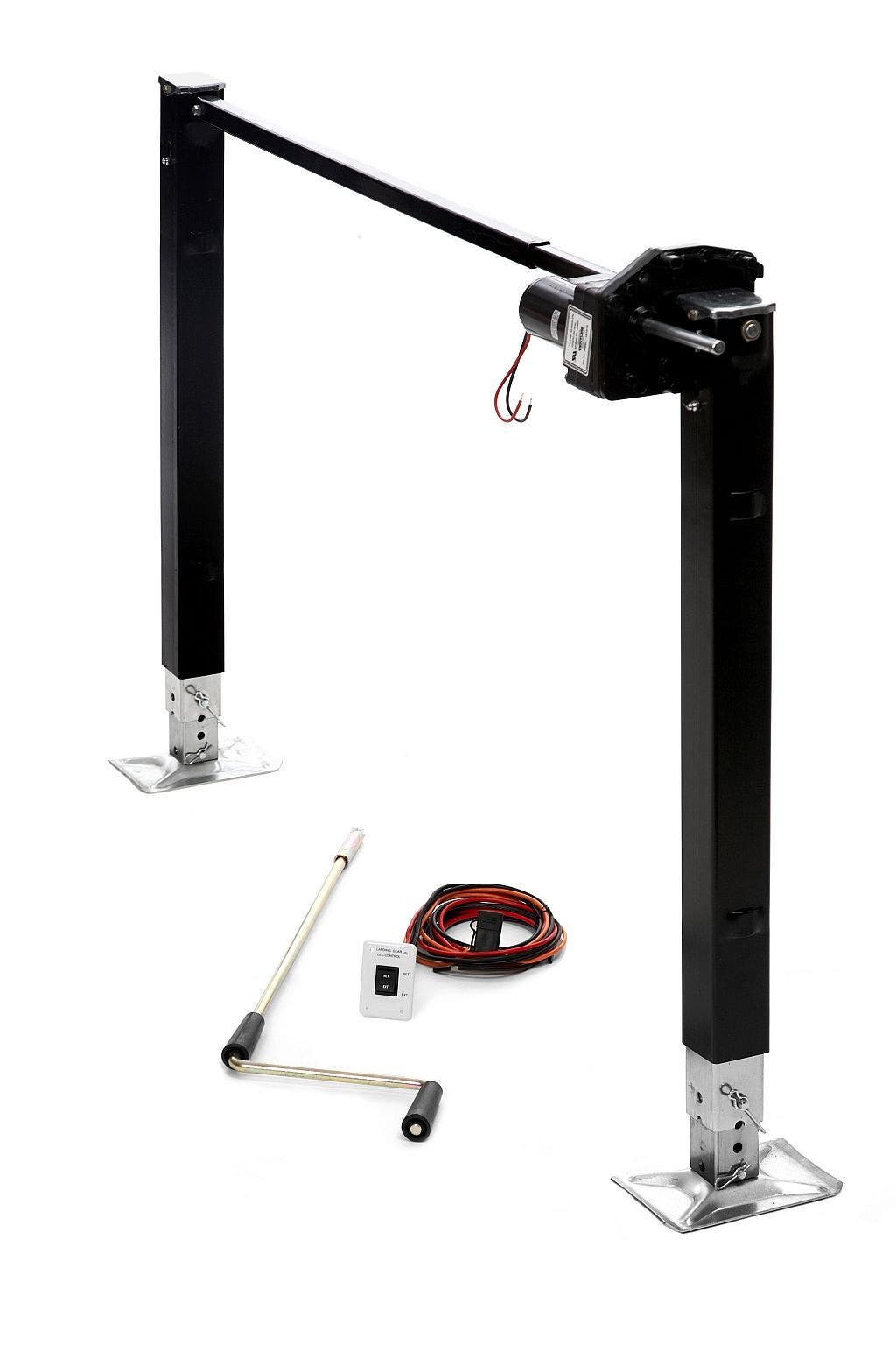 Stromberg Carlson Lg-1 Electric Landing Gear 5Th Wheel With Jacks, Gears, Motor