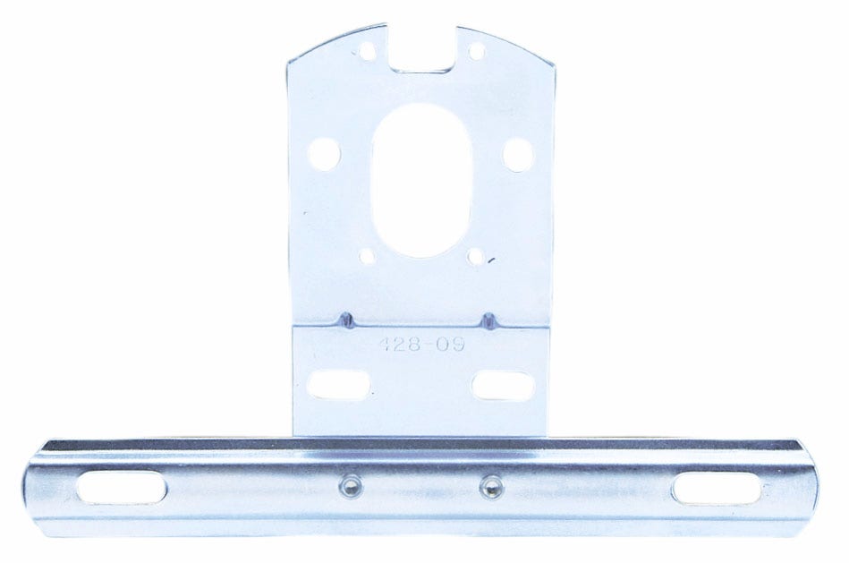 Blazer International B192 Universal Plastic License Bracket  Mfg.  License Plate