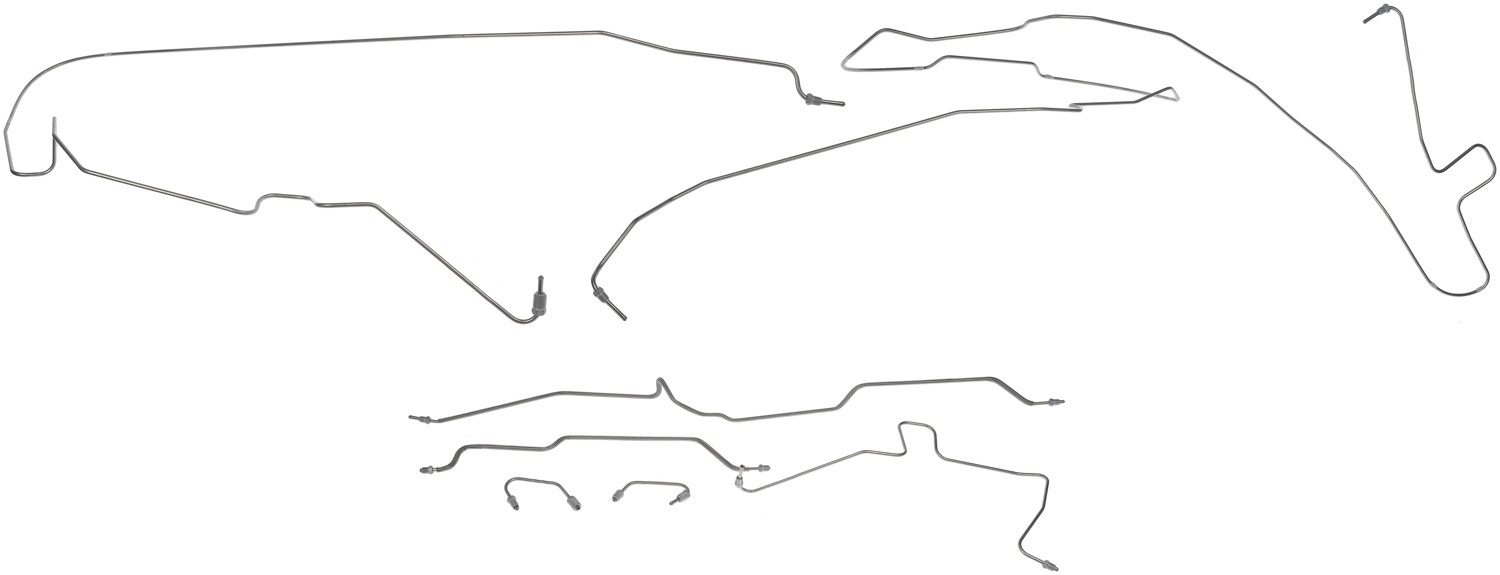 Dorman - Oe Solutions Brake Hydraulic Line Kit P/N:919-220  Brake Hydraulic Line