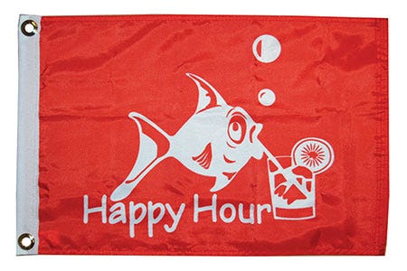 12'X18' Happy Hour Flag 12 X18  Happy Hour Flag