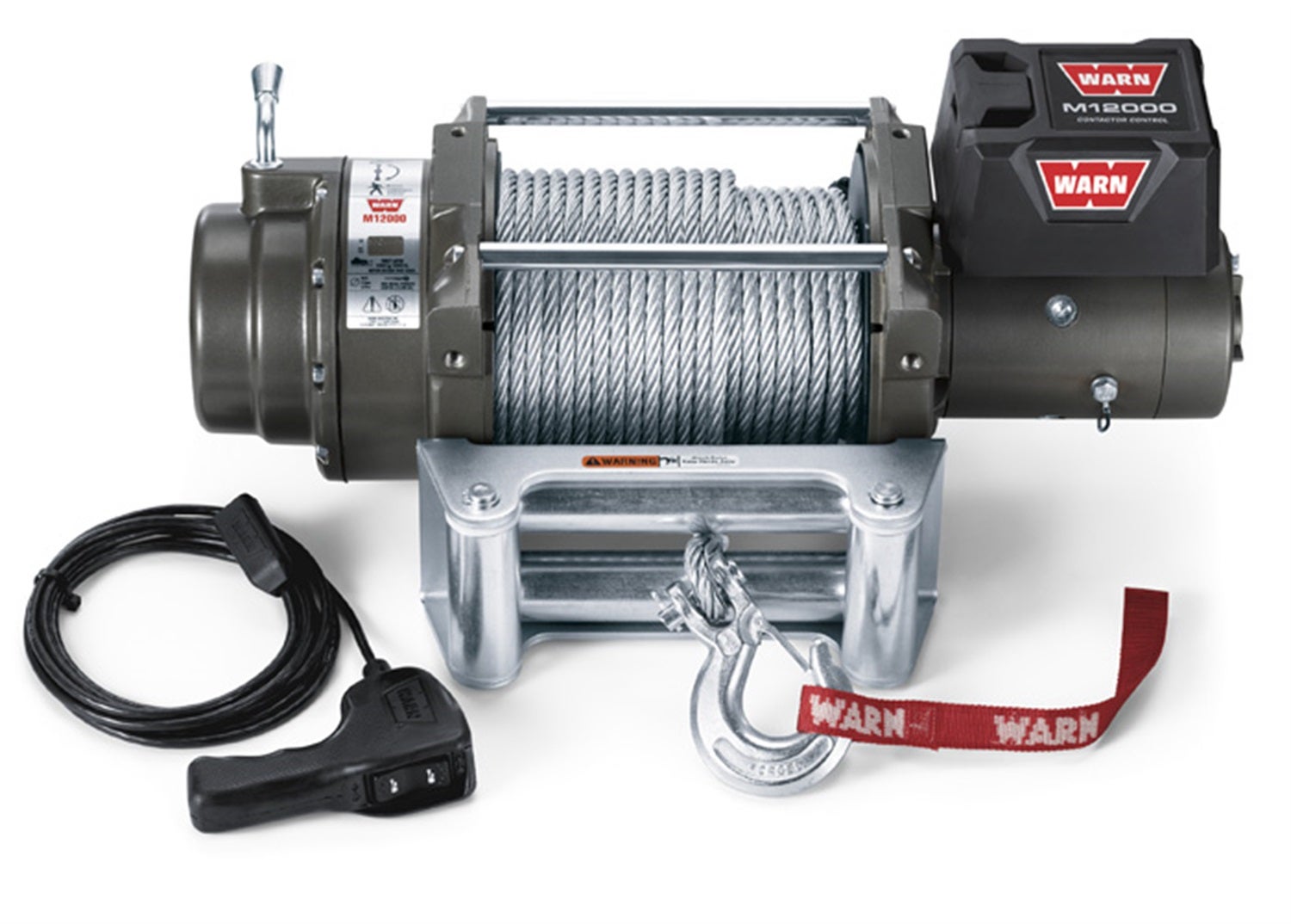 Warn 17801 M12 Self-Recovery Winch  Industries  Winch M12000 Series; Max Amp