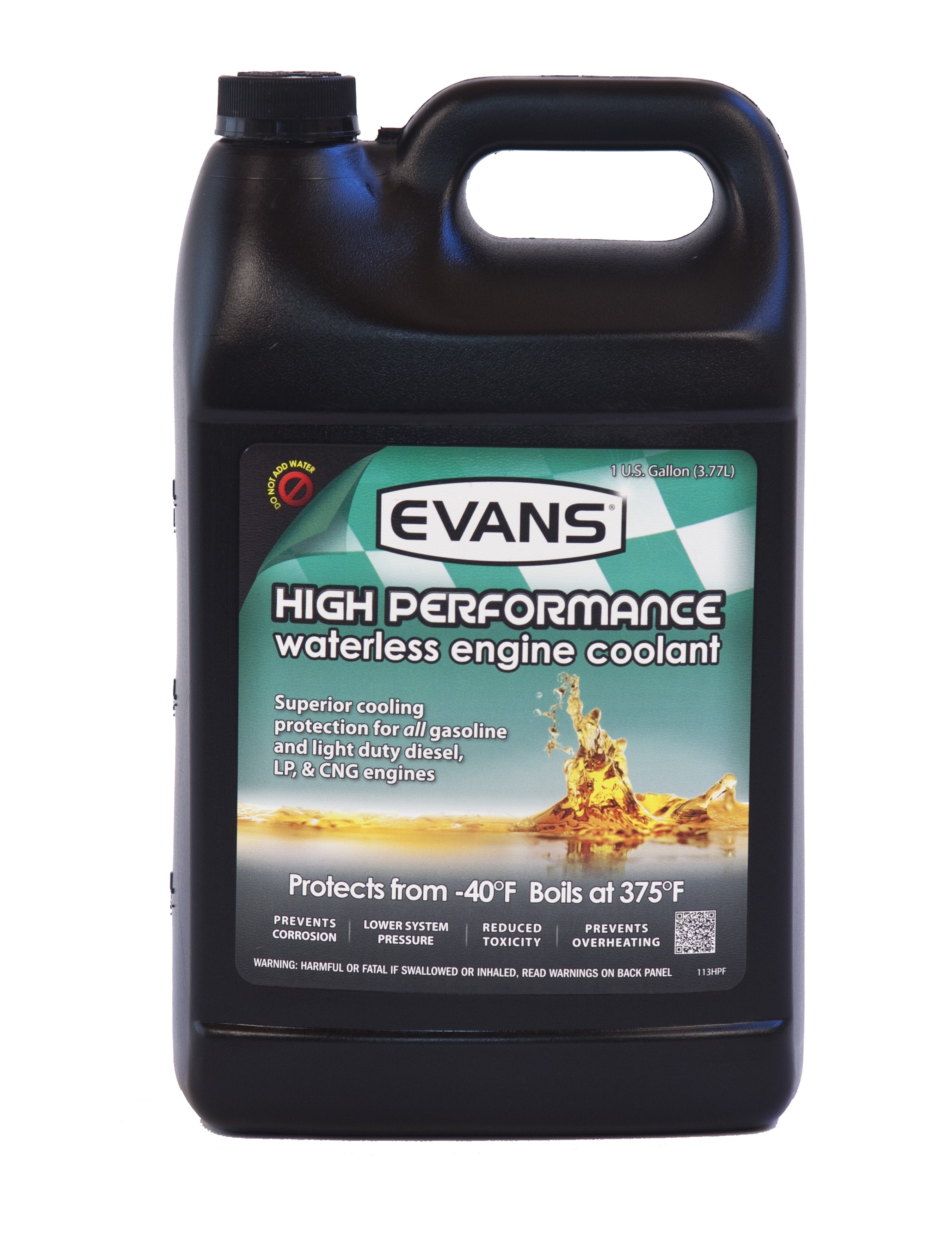 Evans Cooling Systems Ec42001 Waterless Prep Fluid, 128 Fl. Oz. Evans Cooling