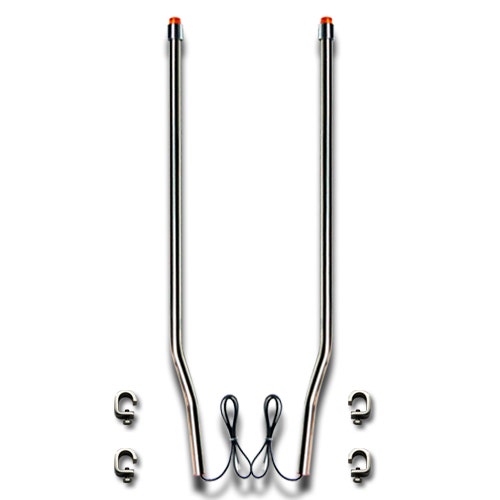 Bores Guide Wheel Cover, Silver, Set Of 4  Guide Wheel Cover, Silver, Set Of 4