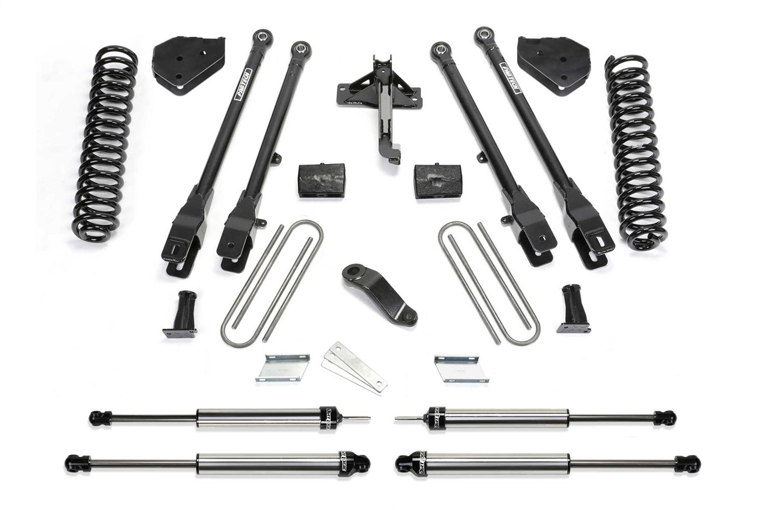 Fabtech K2216dl 4 Link Lift System Fits 17-21 F-250 Super Duty F-350 Super Duty