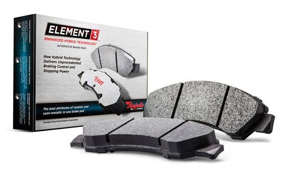 Raybestos Brakes Disc Brake Pad Set P/N:Eht1508h   Brake Pad Element3 (Tm);