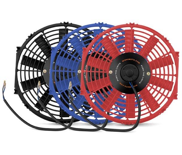 Mishimoto - Mmfan-12Hd Race Line, High-Flow Fan, 12", Black  -  Race Line,