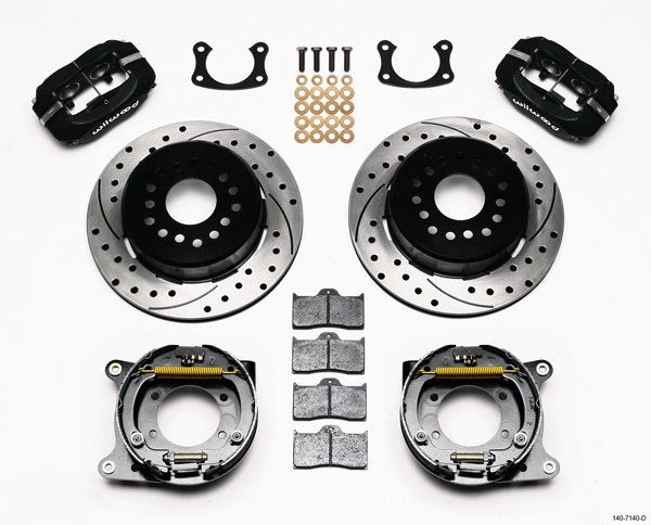 Wilwood 140-7140-D One Piece Brake Kit For Big Ford With 2.5" Offset  Forged