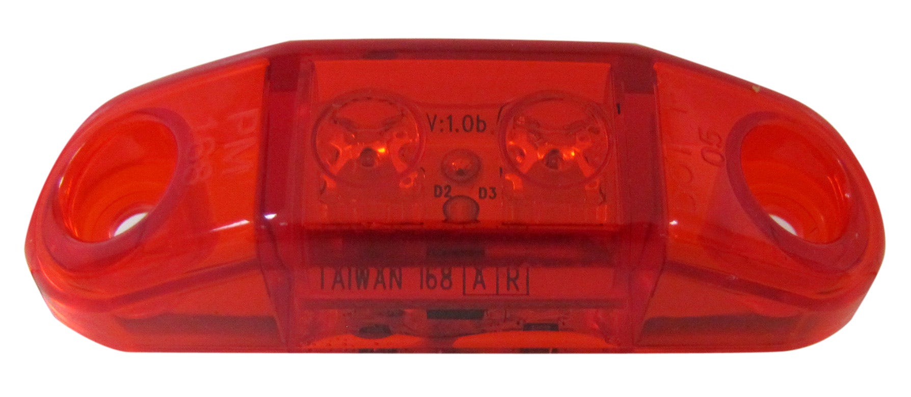 Peterson Manufacturing V168r Red Clearance Light  Mfg.  Side Marker Light- Led;