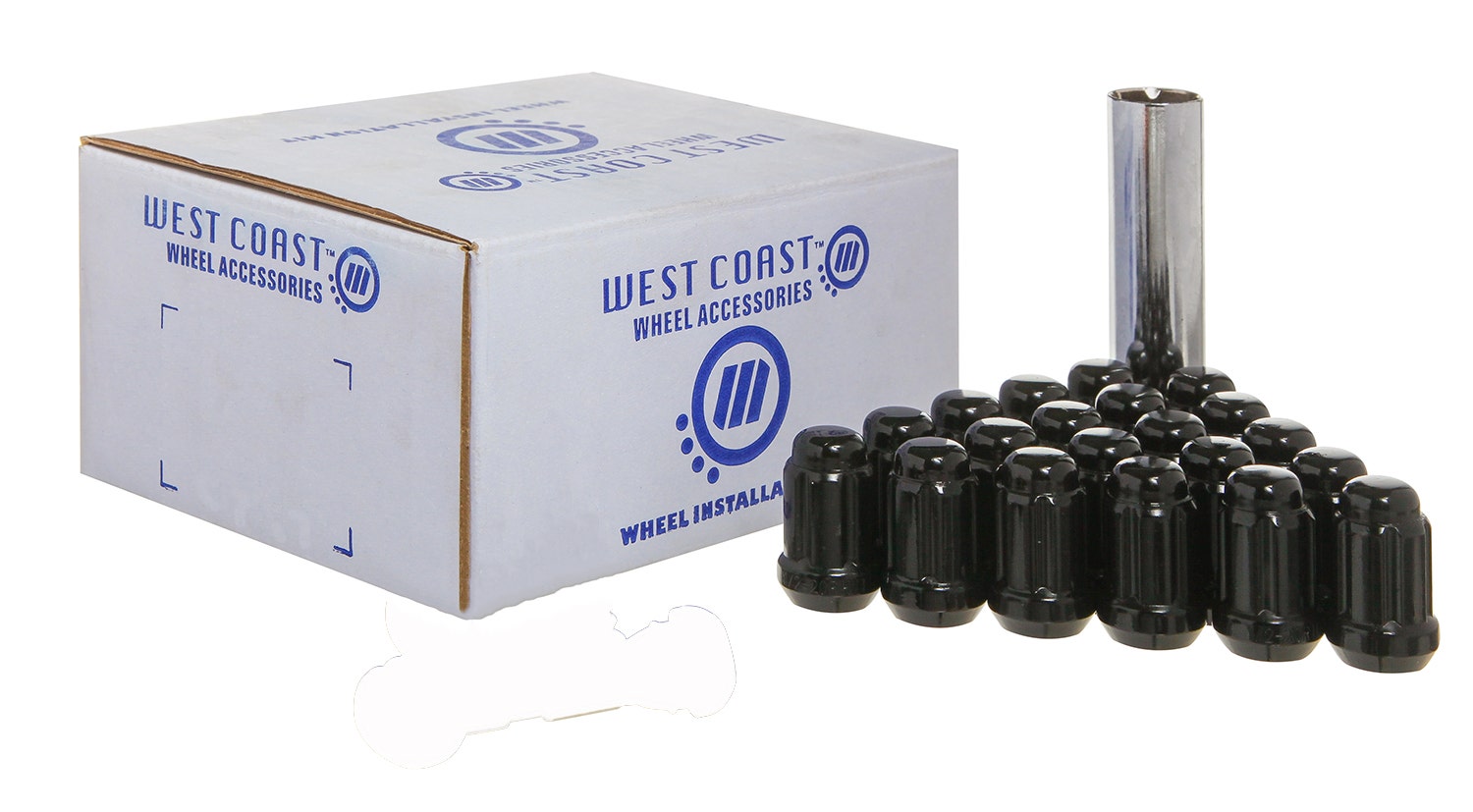 Westcoast Wheel Accessories W56015sb Wheel Lug Nut   Wheel Installation Kit