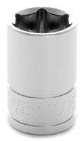 Performance Tool W32022 6-Point Socket, 1/2" Drive, 11/16" Socket  Type -